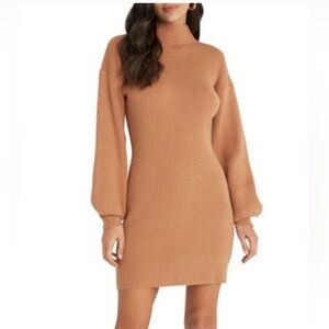 Vici Exclusive x Fate Ribbed Sweater Dress